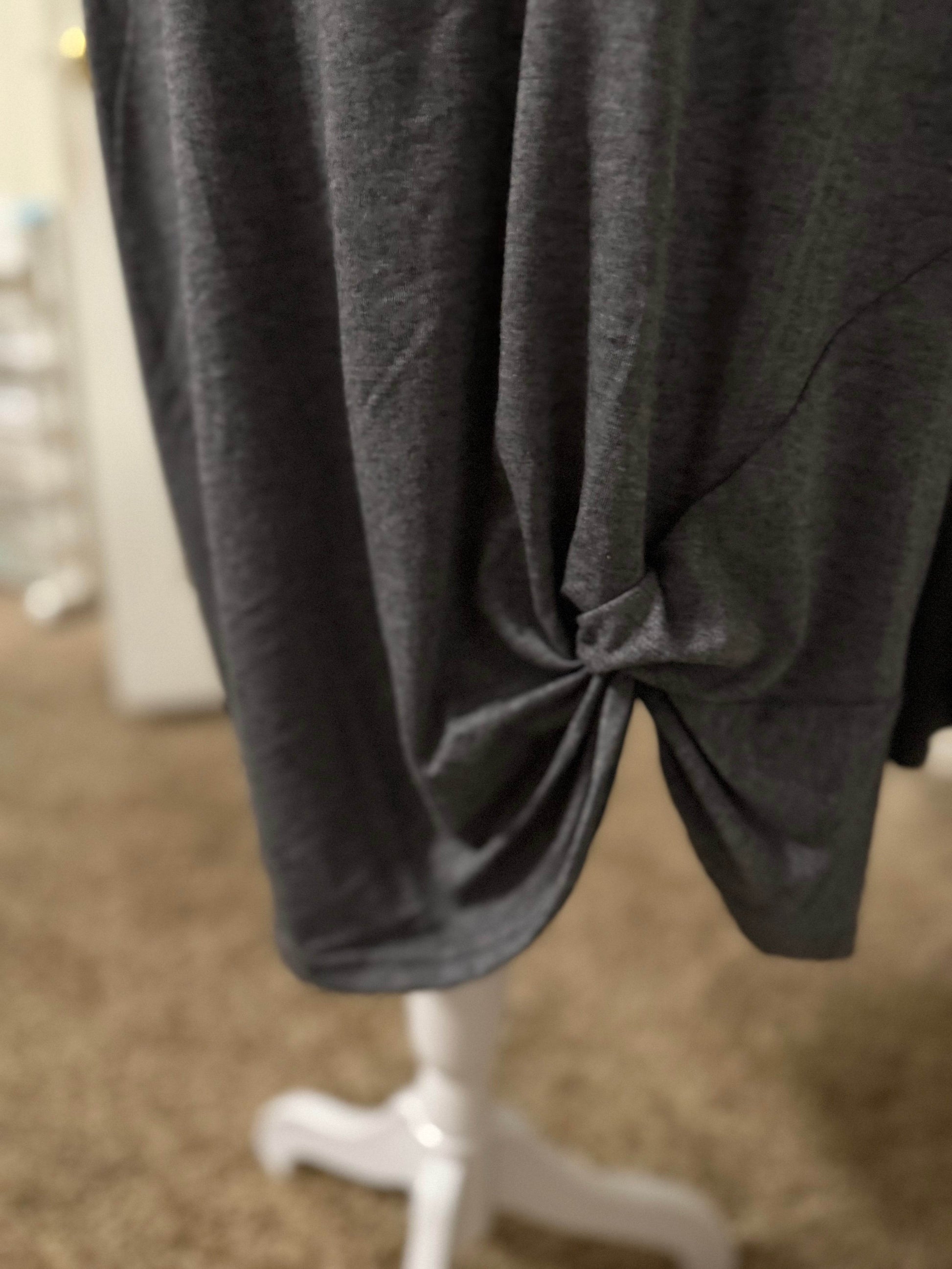 🎄 Merry Christmas Side-Knot Tee 🎅 - PuzzlePieces2326