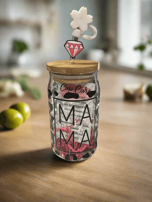 💎 **Cup Care Mama Mason Cup** - PuzzlePieces2326