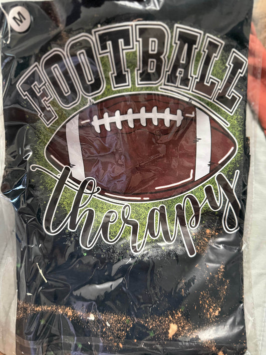 Football Therapy T-Shirt - For The True Game Day Enthusiast - PuzzlePieces2326