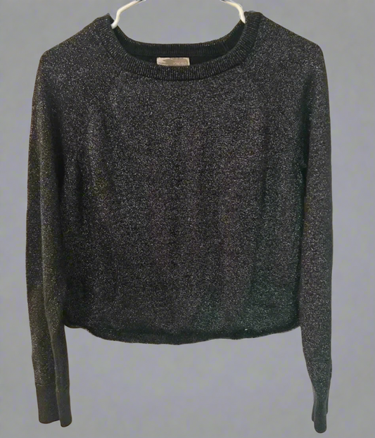 Shimmer Nights Cropped Sweater