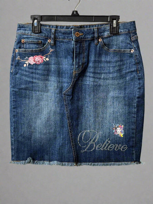 Joe Fresh Believe Skirt - PuzzlePieces2326
