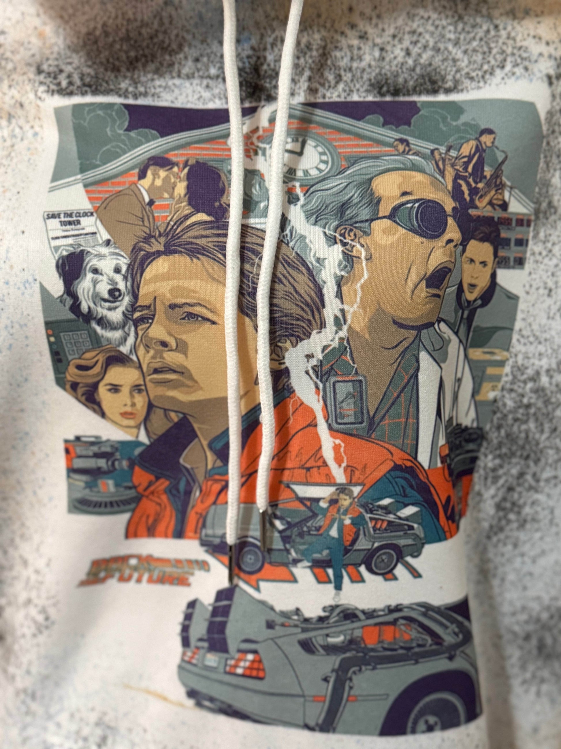 Back to the Future Hoodie - PuzzlePieces2326