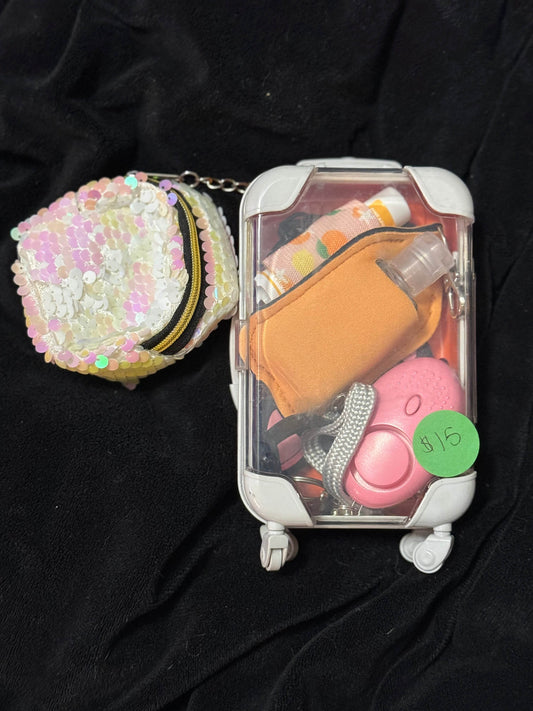 Wanderlust Orange travel case - PuzzlePieces2326