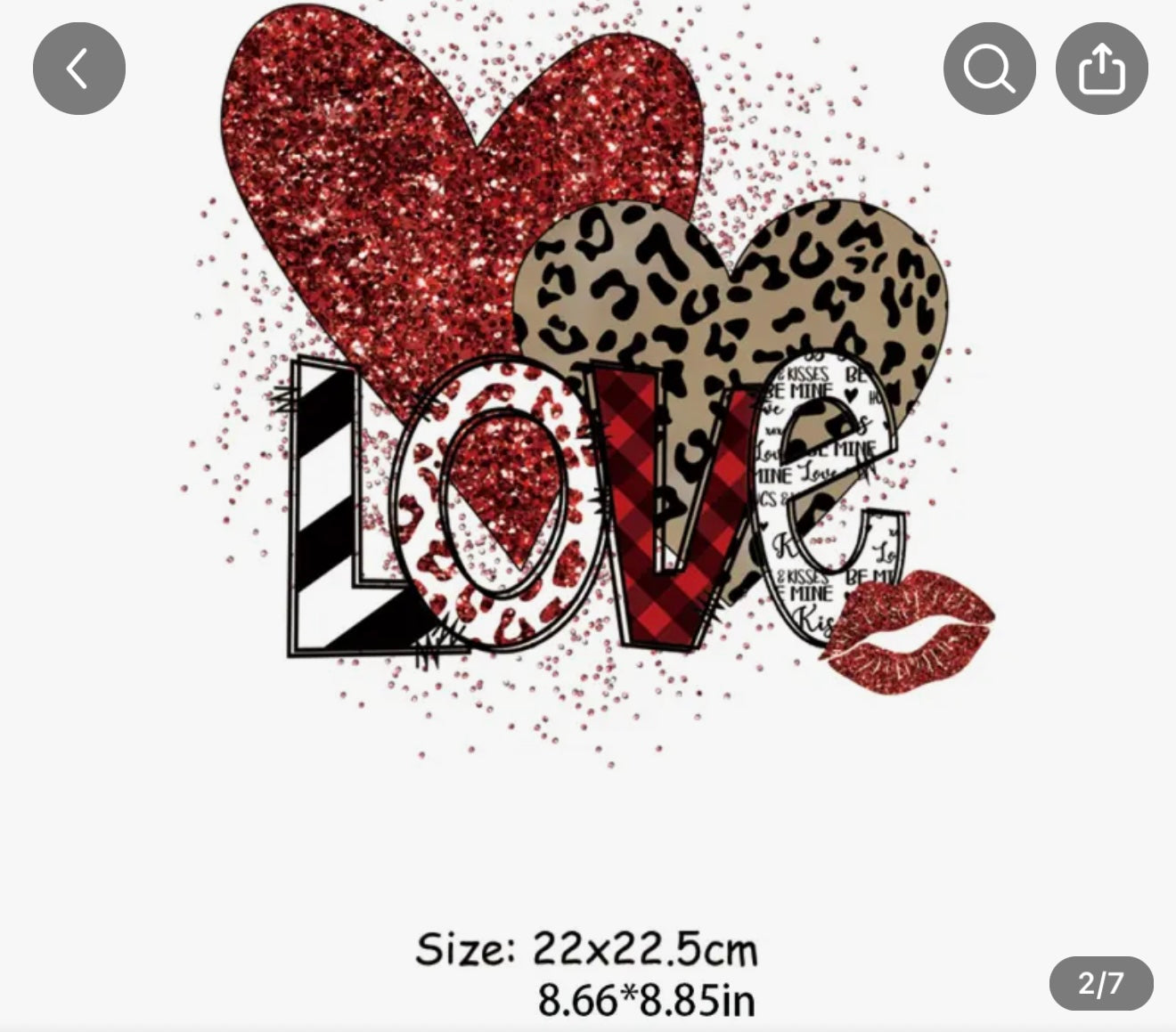 Mixed Pattern LOVE T-Shirt | Glitter & Leopard Print Design | Valentine's Day Fashion | Austin Mom Style