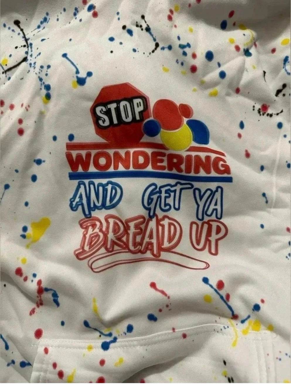 🎨 PAINT SPLATTER MOTIVATIONAL HOODIE 💫 - PuzzlePieces2326