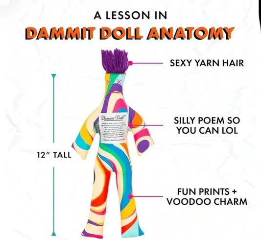 🎭 Dammit Doll Stress Relief Companion