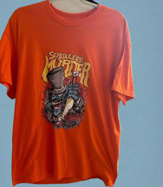 🎸 Schedule of Murder Gothic T-Shirt | Austin Alternative Fashion | PuzzlePieces