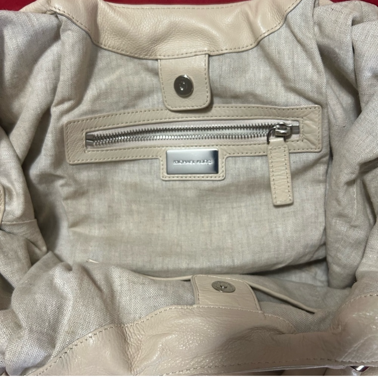 Michael Kors Luxurious Cream Dream Hobo Bag