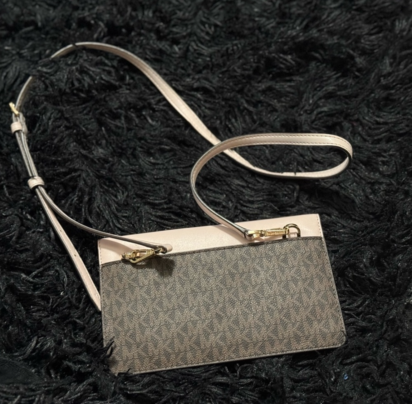 Michael Kors Two-Tone Envelope Crossbody