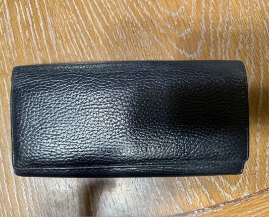 Authentic Burberry Continental Wallet in Classic Black | Austin Wallet Collection| PuzzlePieces