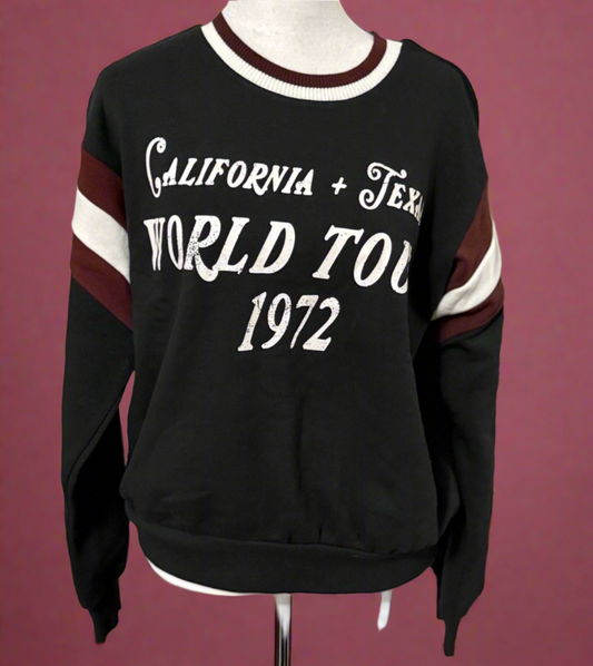 Ascot & Hart California + Texas World Tour '72 Retro Sweatshirt| Moms Fashion 2025 | PuzzlePieces