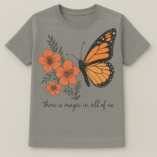 Butterfly Magic T-shirt | Inspirational Mom Style | PuzzlePieces ATX