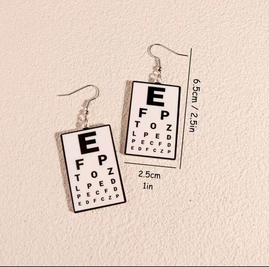 Can you see me? Earrings - PuzzlePieces2326
